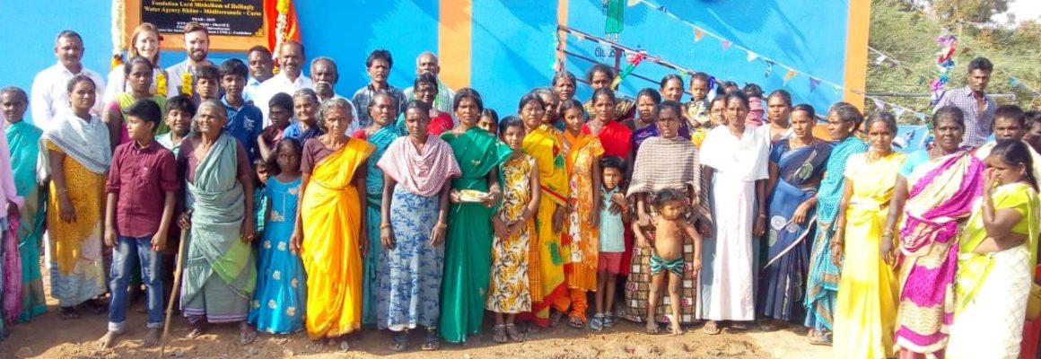 Cérémonie d’inauguration à Rosanampatty