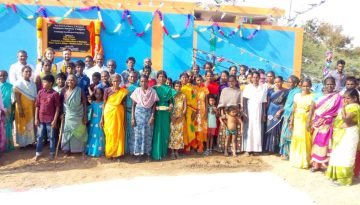 Cérémonie d’inauguration à Rosanampatty