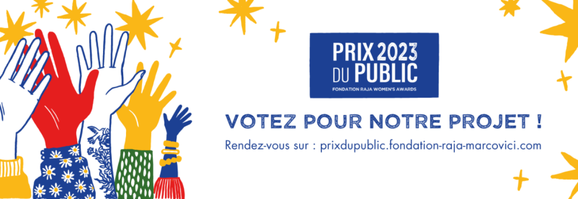 Prix du public de la Fondation RAJA Women’s Awards 2023